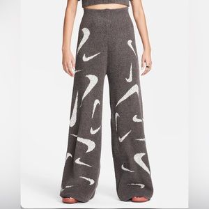 Nike Sportswear Phoenix Cozy Bouclé Pants Black Swoosh Fuzzy